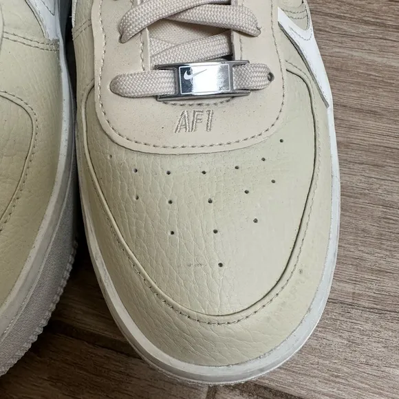 Nike Air Cream and White Sneakers