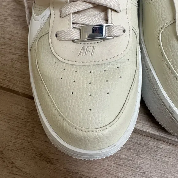 Nike Air Cream and White Sneakers