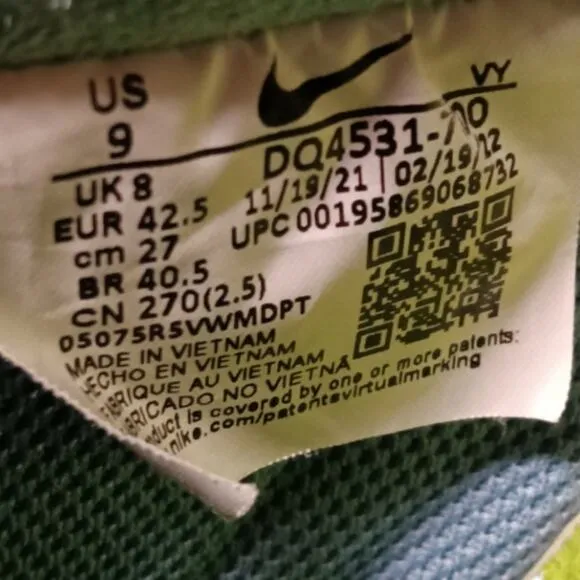 Nike Air Force One Low Sun Club Sneakers DQ4531-710