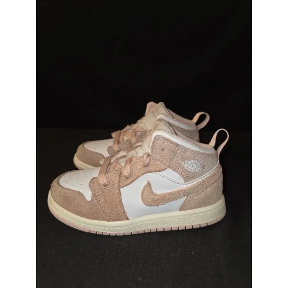 Nike Air Jordan 1 Retro High OG Shoes 'Washed Pink' FN7537-161 Size 9C Toddler