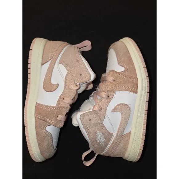 Nike Air Jordan 1 Retro High OG Shoes 'Washed Pink' FN7537-161 Size 9C Toddler