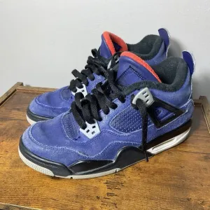Nike Air Jordan 4 Retro Winterized Loyal Blue Size 6Y