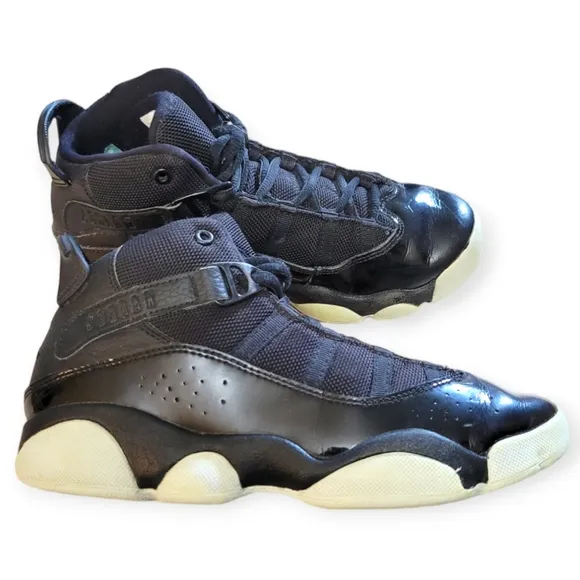 Nike Air Jordan 6 Ring Black Sneakers
