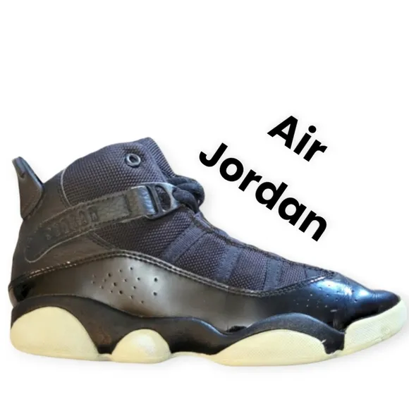 Nike Air Jordan 6 Ring Black Sneakers