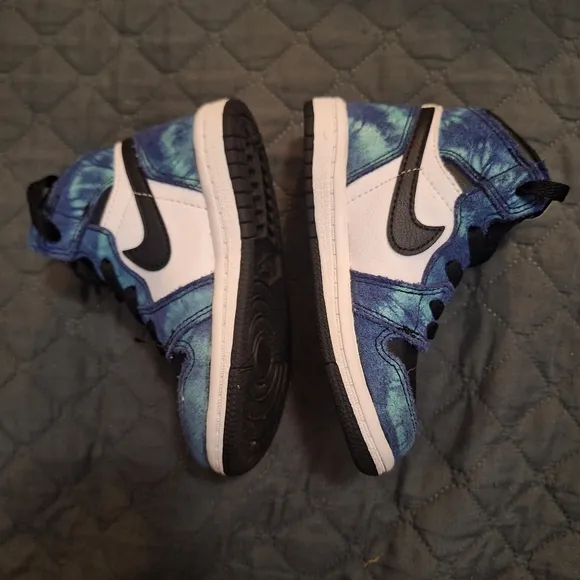 Nike Air Jordan Kids Sneakers - Blue and Black