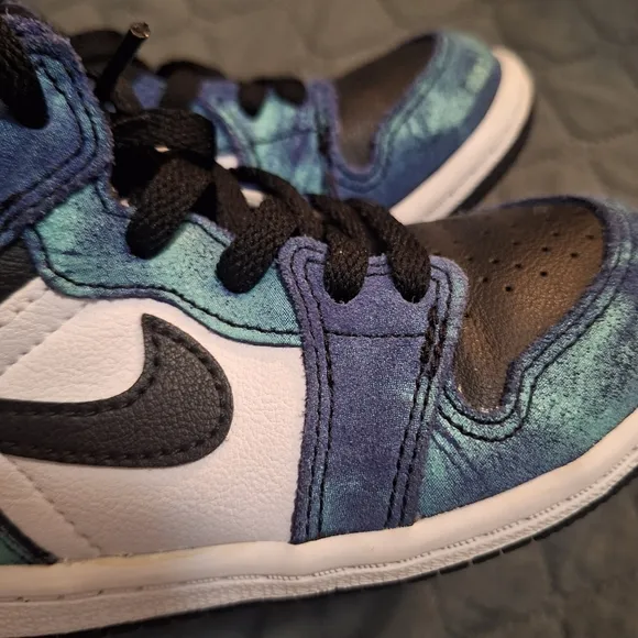 Nike Air Jordan Kids Sneakers - Blue and Black