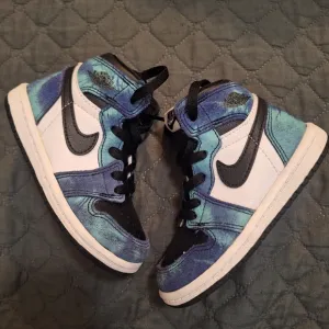 Nike Air Jordan Kids Sneakers - Blue and Black