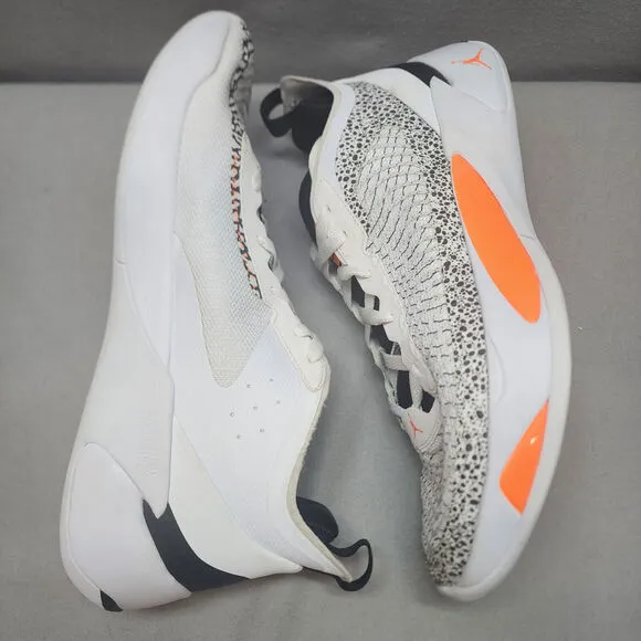 Nike Air Jordan Luka 1 The Pitch White Orange Black Shoes DN1772-108 Men's 14