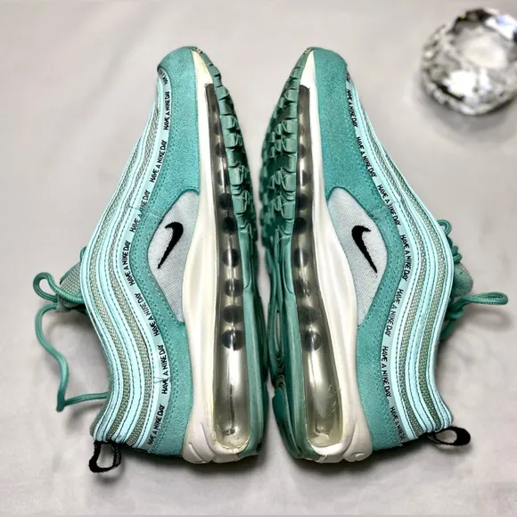 Nike Air Max 97 GS Have A Nike Day Tropical Twist Teal 923288-300 Size 6.5?