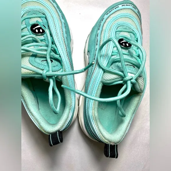 Nike Air Max 97 GS Have A Nike Day Tropical Twist Teal 923288-300 Size 6.5?