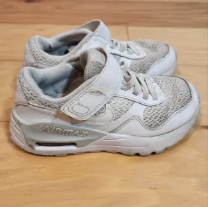 Nike Air Max little kid white sneakers size 11C