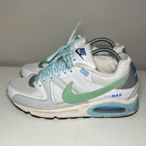 Nike Air Max Y2K 2010 white green blue and silver sneakers