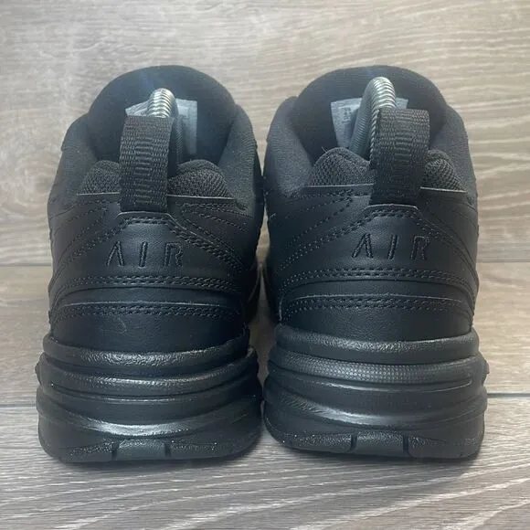 Nike Air Monarch IV (4E) Triple Black Men’s Sz 6.5 Extra-Wide Comfort Sneakers