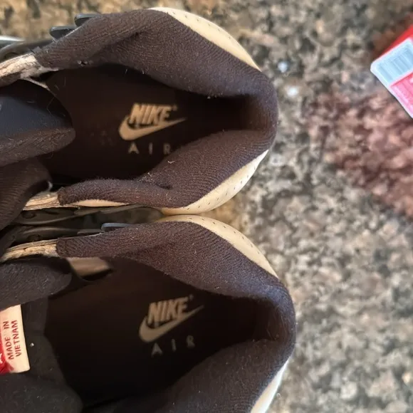 Nike air trainer SC High wolf Gray and Black Sneakers EUC 10.5