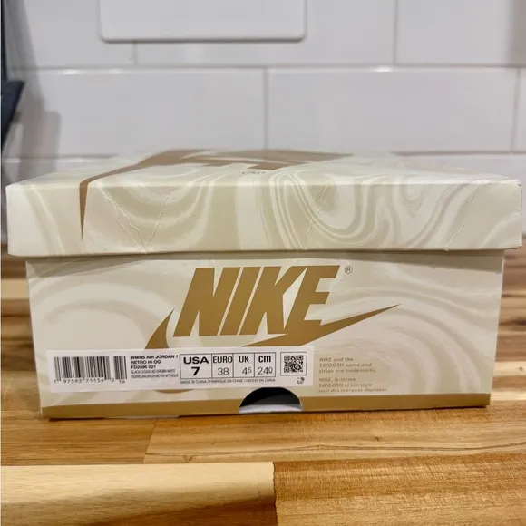 Nike Black and White Air Jordan Sneakers