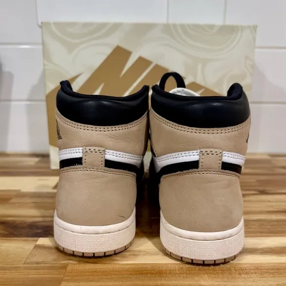 Nike Black and White Air Jordan Sneakers
