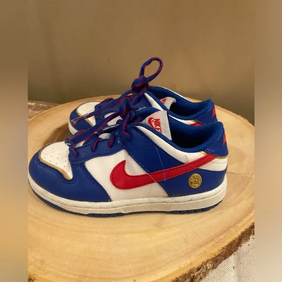 Nike Dunk Low Superhero Toddler Size 10C FD0675-400 Baby Infant Dunks TD