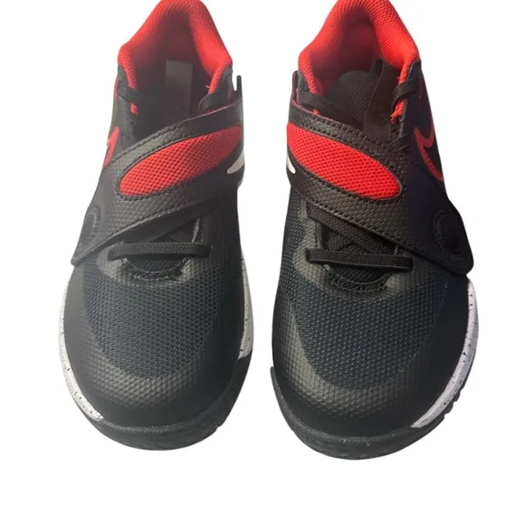 Nike Kids Black and Red Sneakers