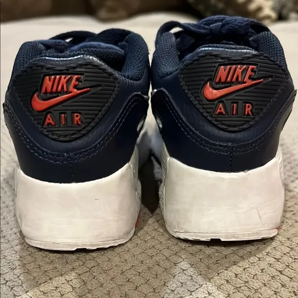Nike Kids Navy and Red SneakersAir max