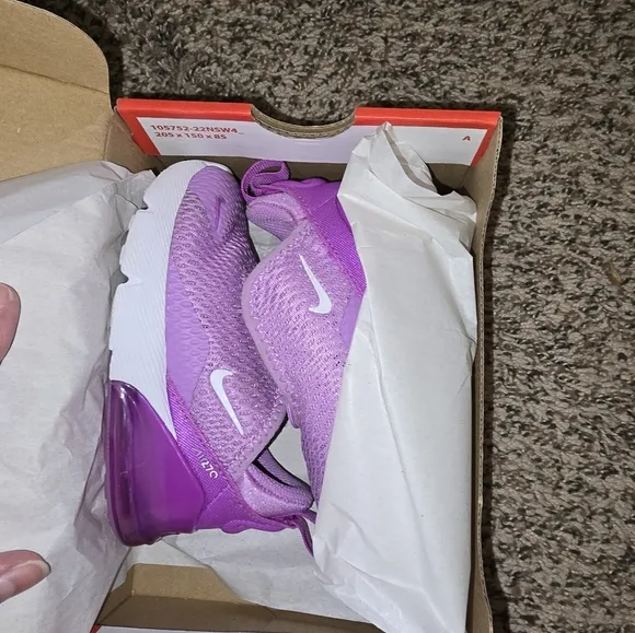 Nike Kids Purple Air270's