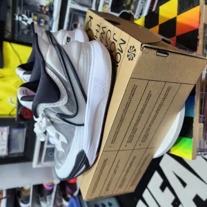 Nike Kyrie 8 White and Black Athletic Sneakers