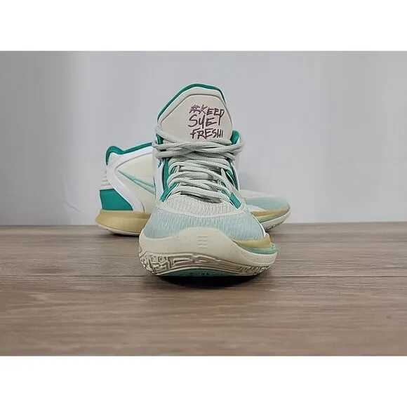 🔥Nike Kyrie Infinity x Sue Bird Mid Golden Tribute Sea Glass 7Y Turq DD0334-002