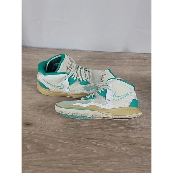 🔥Nike Kyrie Infinity x Sue Bird Mid Golden Tribute Sea Glass 7Y Turq DD0334-002