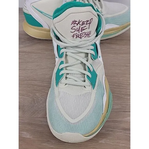 🔥Nike Kyrie Infinity x Sue Bird Mid Golden Tribute Sea Glass 7Y Turq DD0334-002