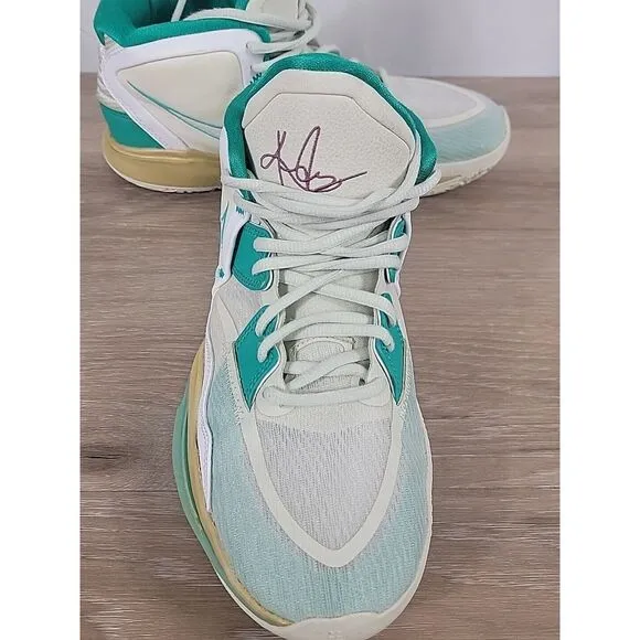 🔥Nike Kyrie Infinity x Sue Bird Mid Golden Tribute Sea Glass 7Y Turq DD0334-002