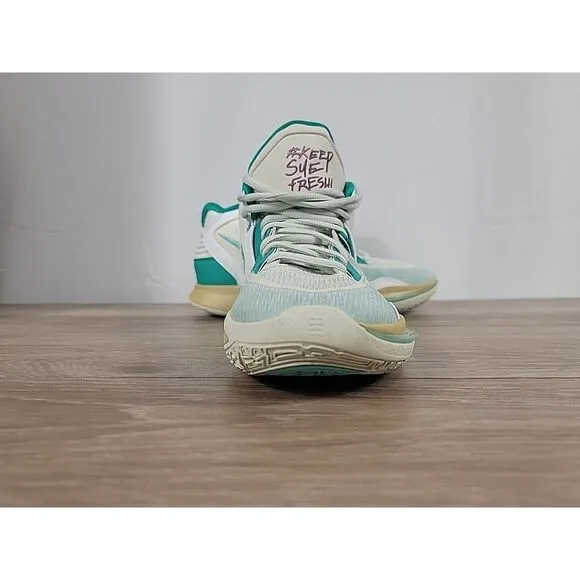 🔥Nike Kyrie Infinity x Sue Bird Mid Golden Tribute Sea Glass 7Y Turq DD0334-002