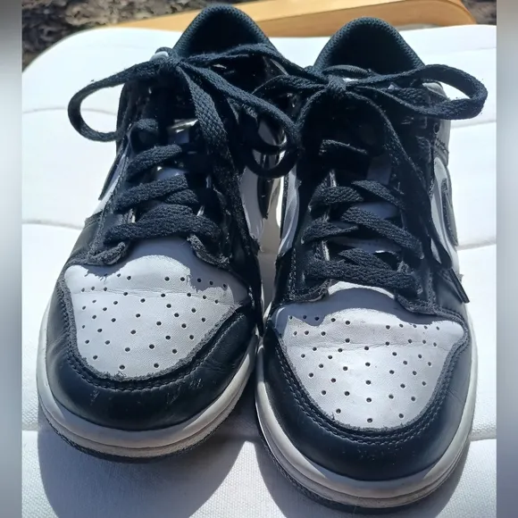 Nike Leather Dunk Low, Georgetown size 5Y