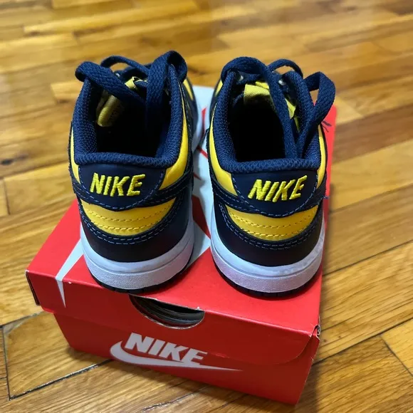 Nike TD Dunks “Michigan” - Size 11c