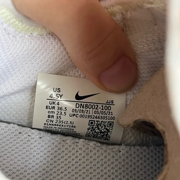Nike White Sneakers for summer