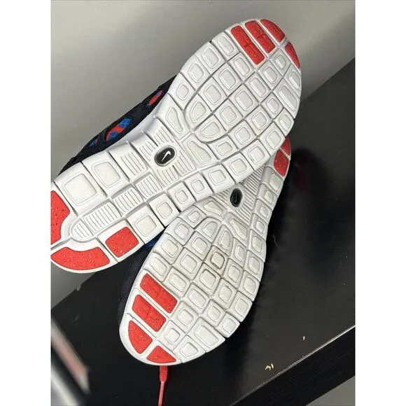 Nike Youth Free Run 2 GS Size 5Y Running Shoes Blue White DX1788- 001 Womens 6.5