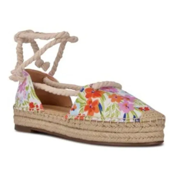 Nine West Meaks Ankle Wrap Flats