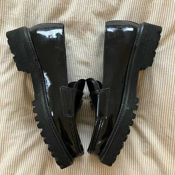 NOSKIN Vegan Lulie Patent Loafer Size 40