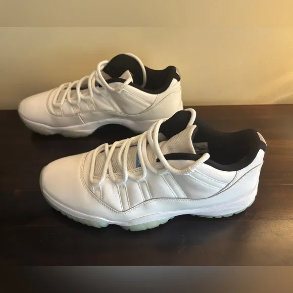 Not New! Nike Air Jordan 11 White Men’s low top