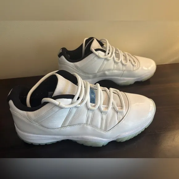Not New! Nike Air Jordan 11 White Men’s low top