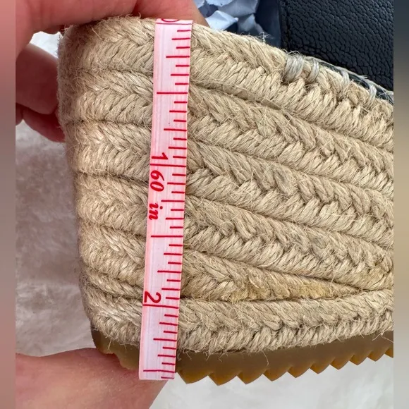 NWOB Eileen Fisher Willow Wedge Espadrille, Size 9