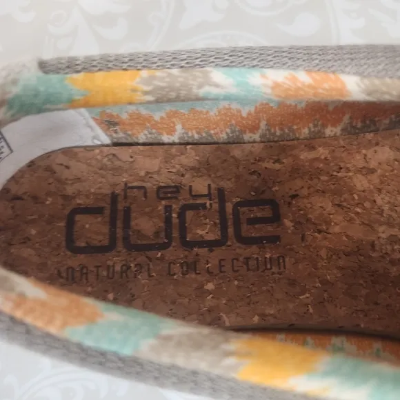 NWOB 'HEY DUDE' Wally Eco Sox Desert Brown Sz 11 Linen Men's Slip- On Loafer