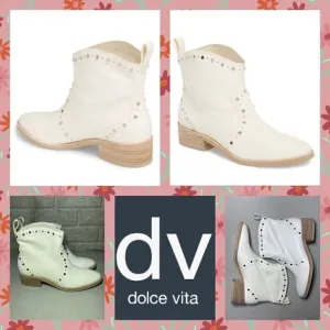 NWOB MSRP $150 Dolce Vita Tobin Studded Bootie Women's Size 7