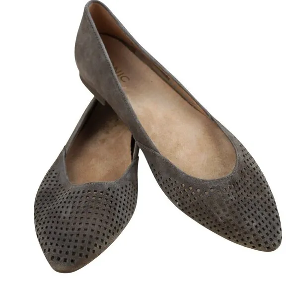 NWOB Vionic Posey Closed Toe Flats Orthotic Size 8
