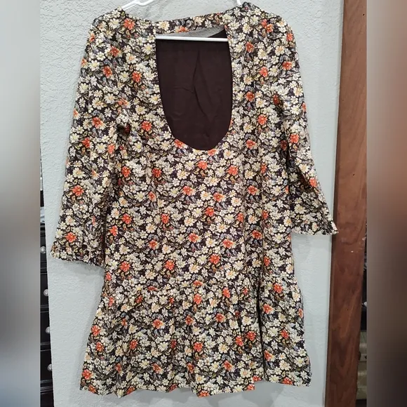 NWT Free People Floral Mini Dress