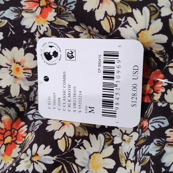NWT Free People Floral Mini Dress