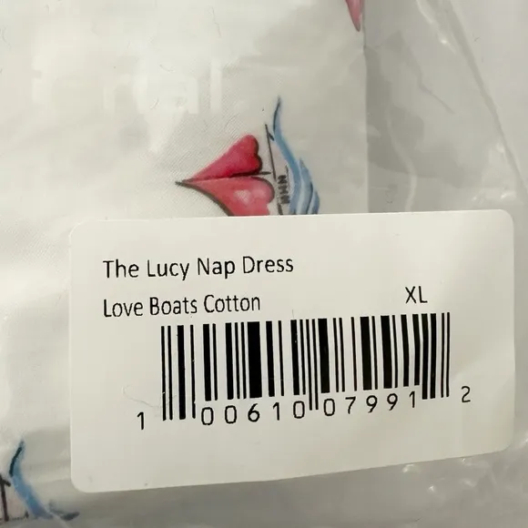 NWT Hill House Lucy Nap Dress In Love Boats Size XL