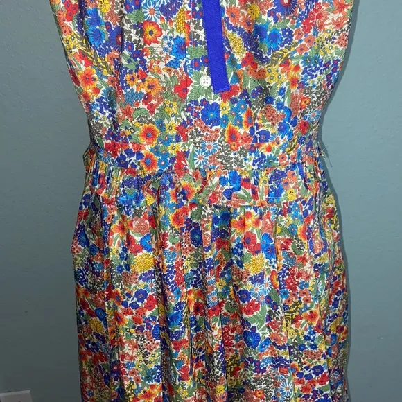 NWT J. Crew x Liberty of London Floral Shirt Dress