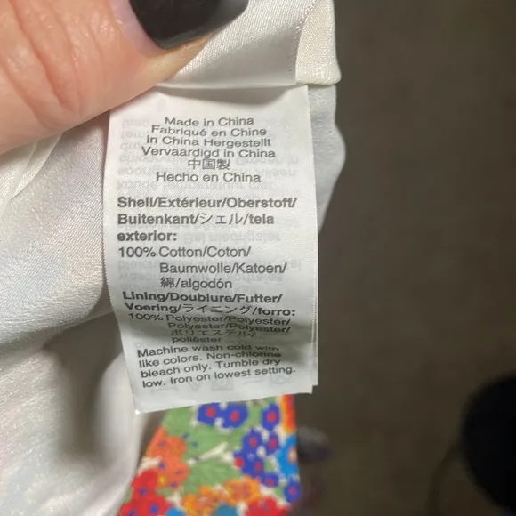 NWT J. Crew x Liberty of London Floral Shirt Dress