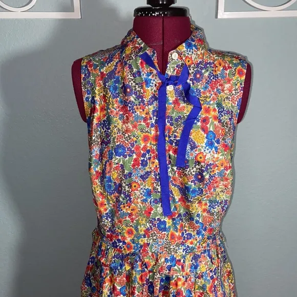 NWT J. Crew x Liberty of London Floral Shirt Dress