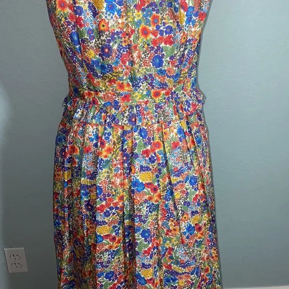 NWT J. Crew x Liberty of London Floral Shirt Dress