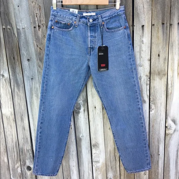 NWT Levi’s Wedgie Icon Fit Jean Athens Legion Blue 28